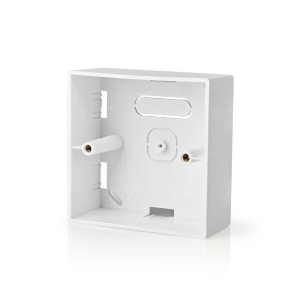 Opbouwdoos Wandmontage 86x86 mm Wit