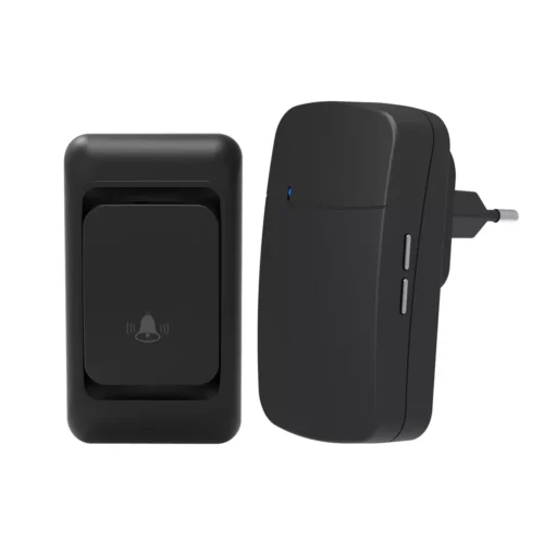 Draadloze Deurbel met 1 Ontvanger | Plug & Play | Regelbaar Volume / Melodie
