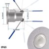 Complete LED Inbouwspots Set voor Veranda en Overkapping - Dimbaar met Afstandsbediening - Afbeelding 6