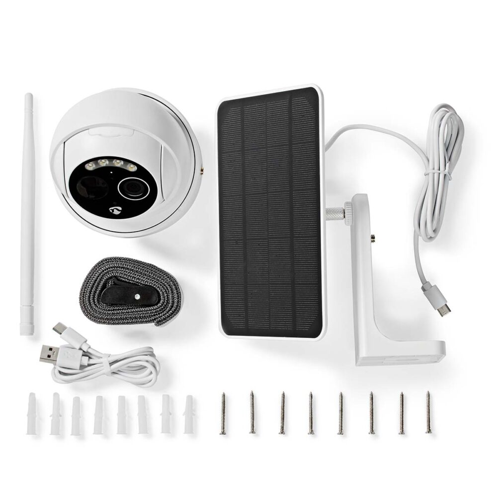 SmartLife Draadloze Buitenbeveiligingscamera met Zonnepaneel – Full HD, Bewegingsdetectie & Nachtzicht - Image 5